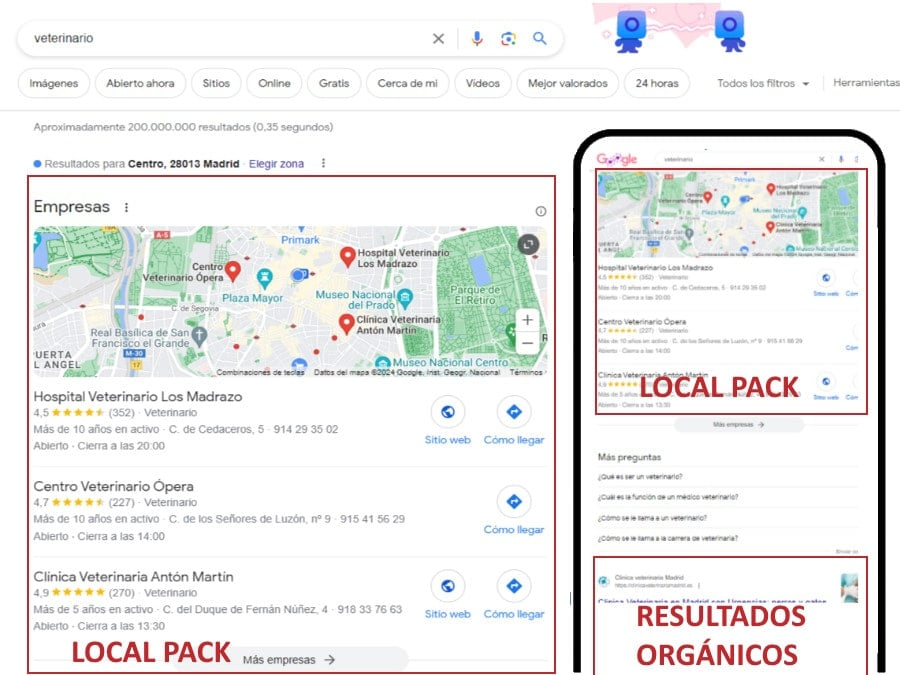 Crea la ficha de tu clínica en Google Business Profile